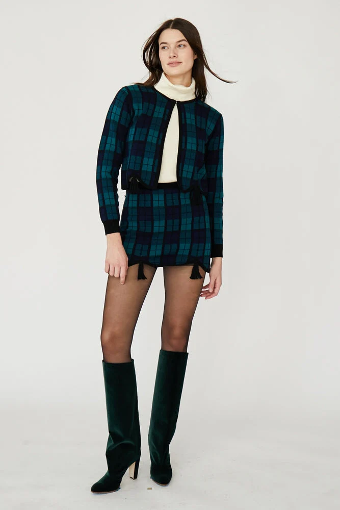 CLARA CARDIGAN PLAID - Image 3