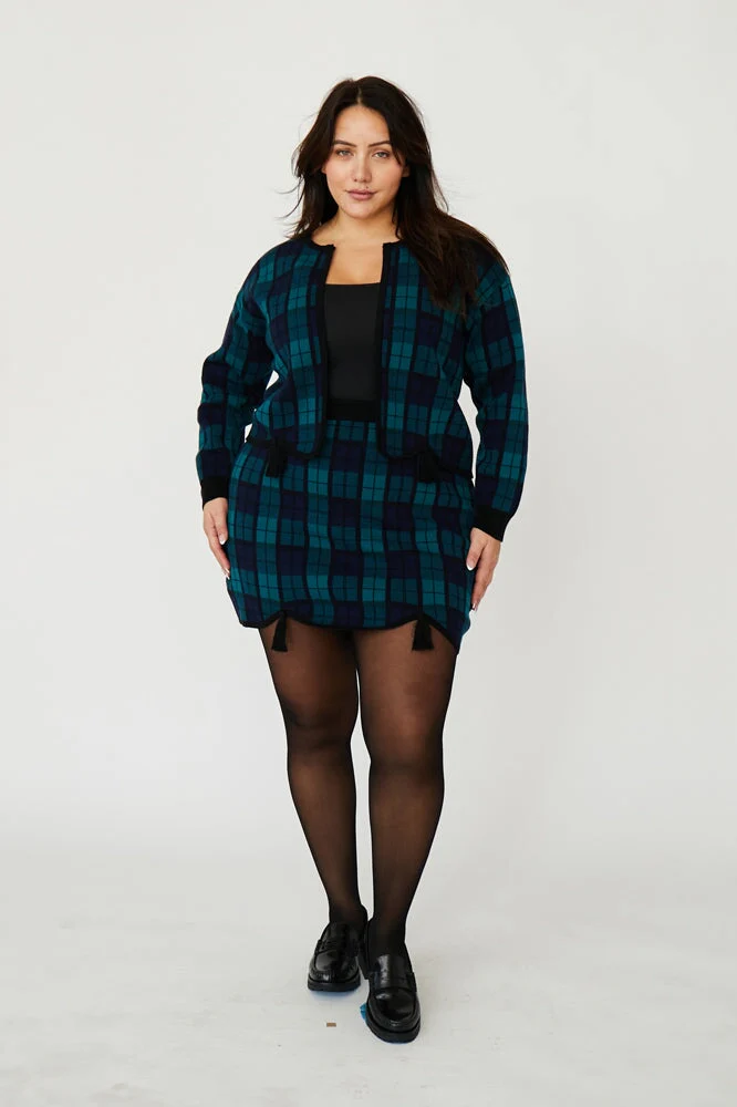 CLARA CARDIGAN PLAID - Image 7