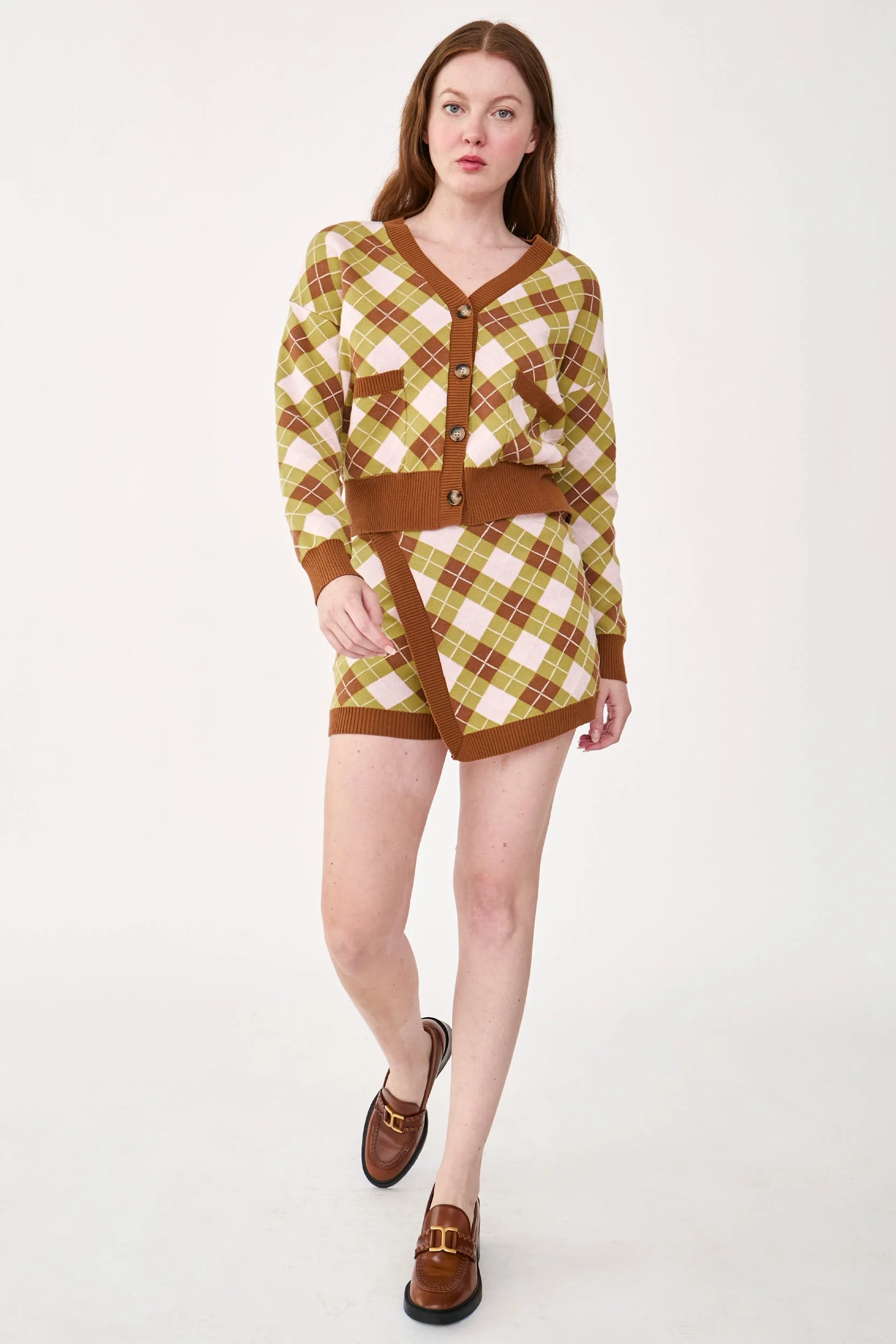 CORI CARDIGAN ARGYLE - Image 6