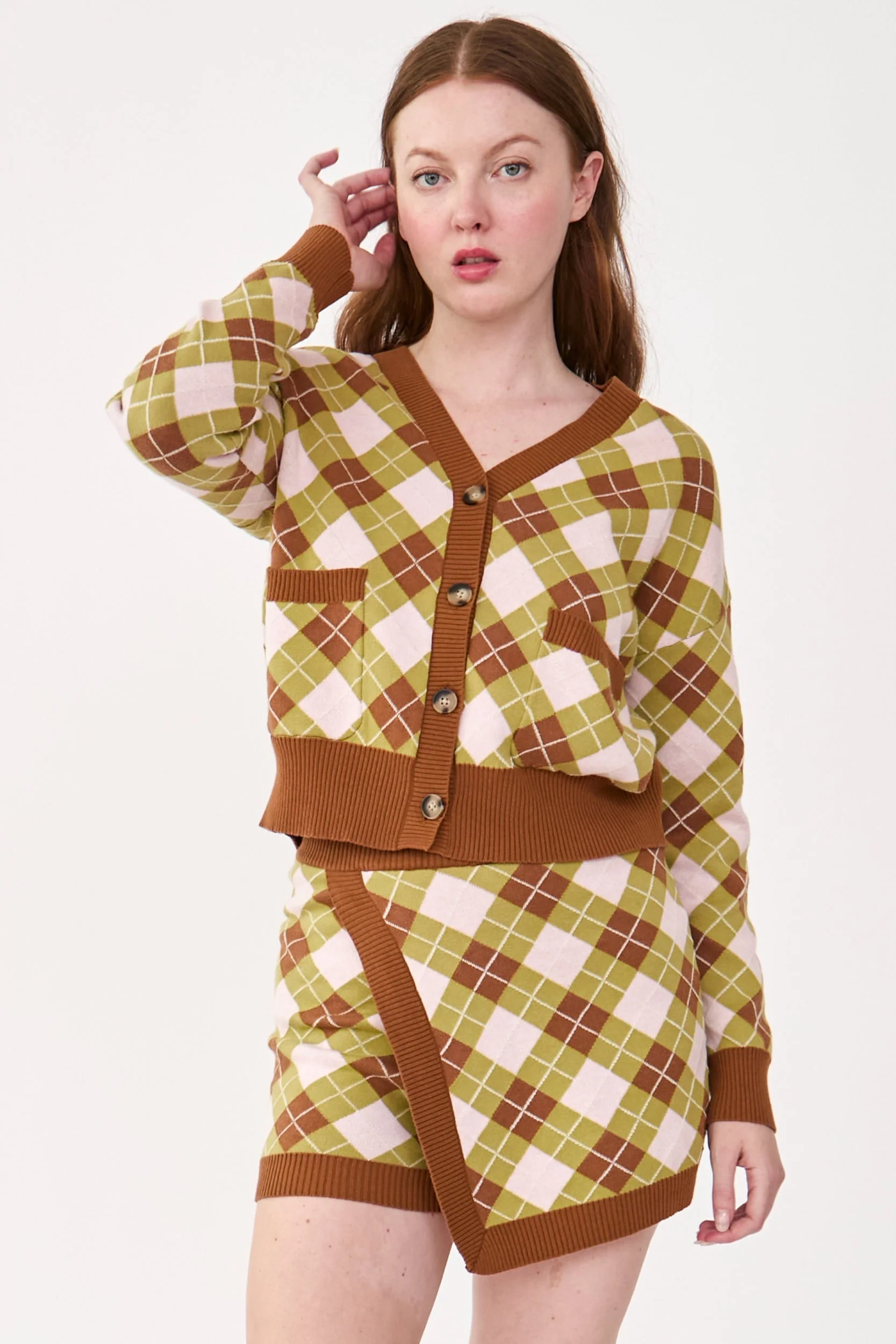 CORI CARDIGAN ARGYLE - Image 7