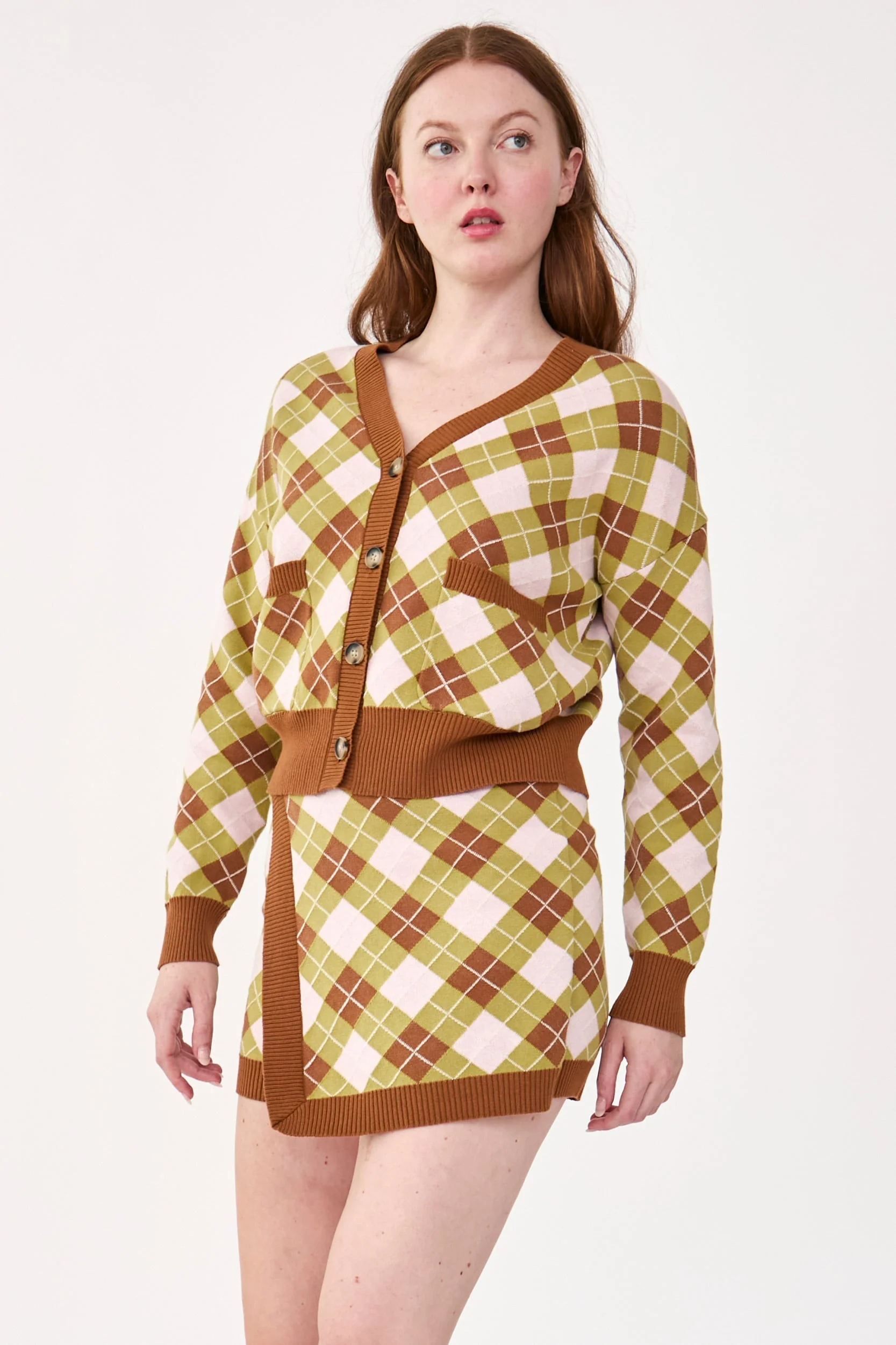 CORI CARDIGAN ARGYLE - Image 8