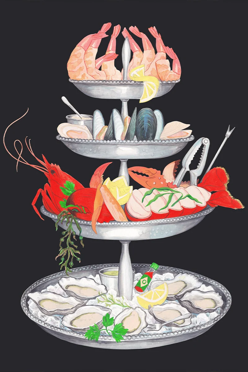 LILLIAN TURTLENECK SEAFOOD TOWER - Image 6