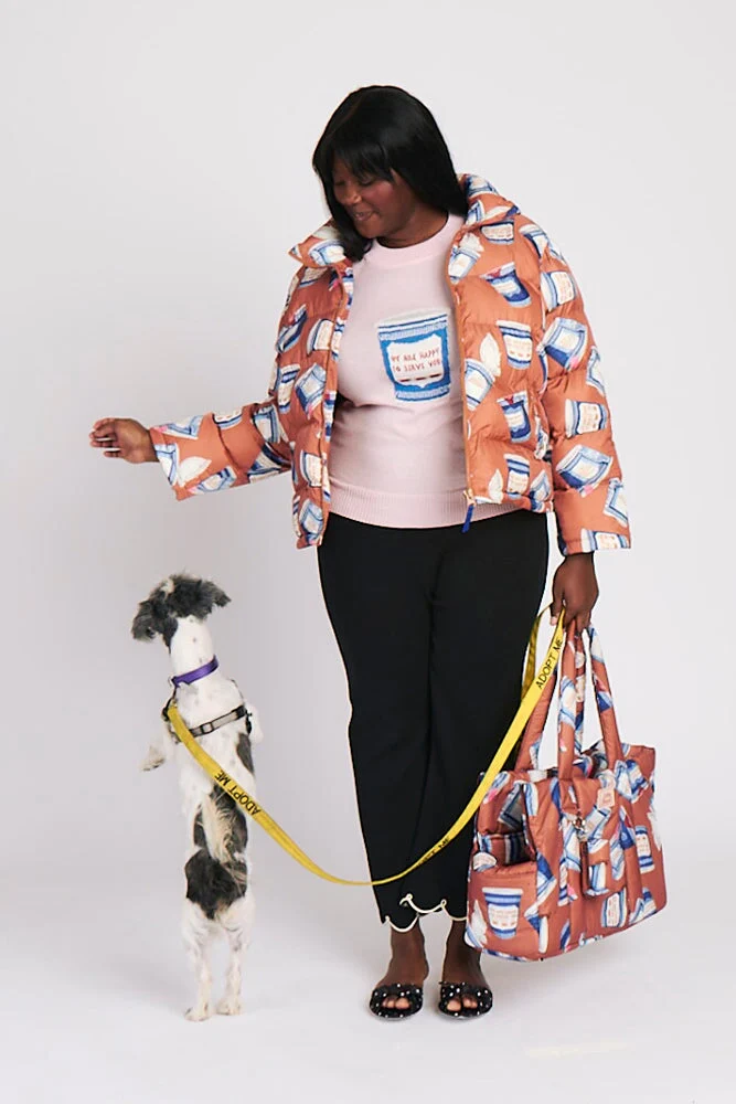 Little Beast x Rachel Antonoff Puffer Dog Carrier - Image 4