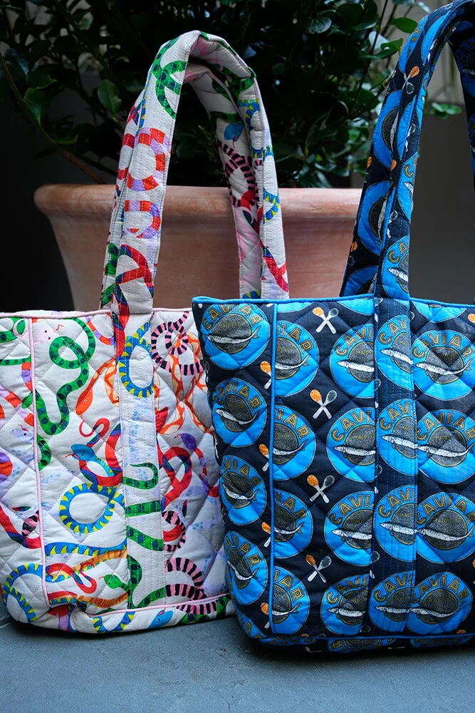 LYDIA QUILTED BAG CAVIAR - Image 5