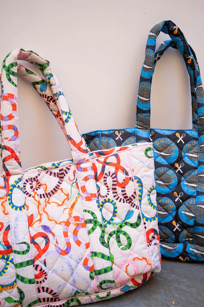 LYDIA QUILTED BAG SNAKES - Image 3