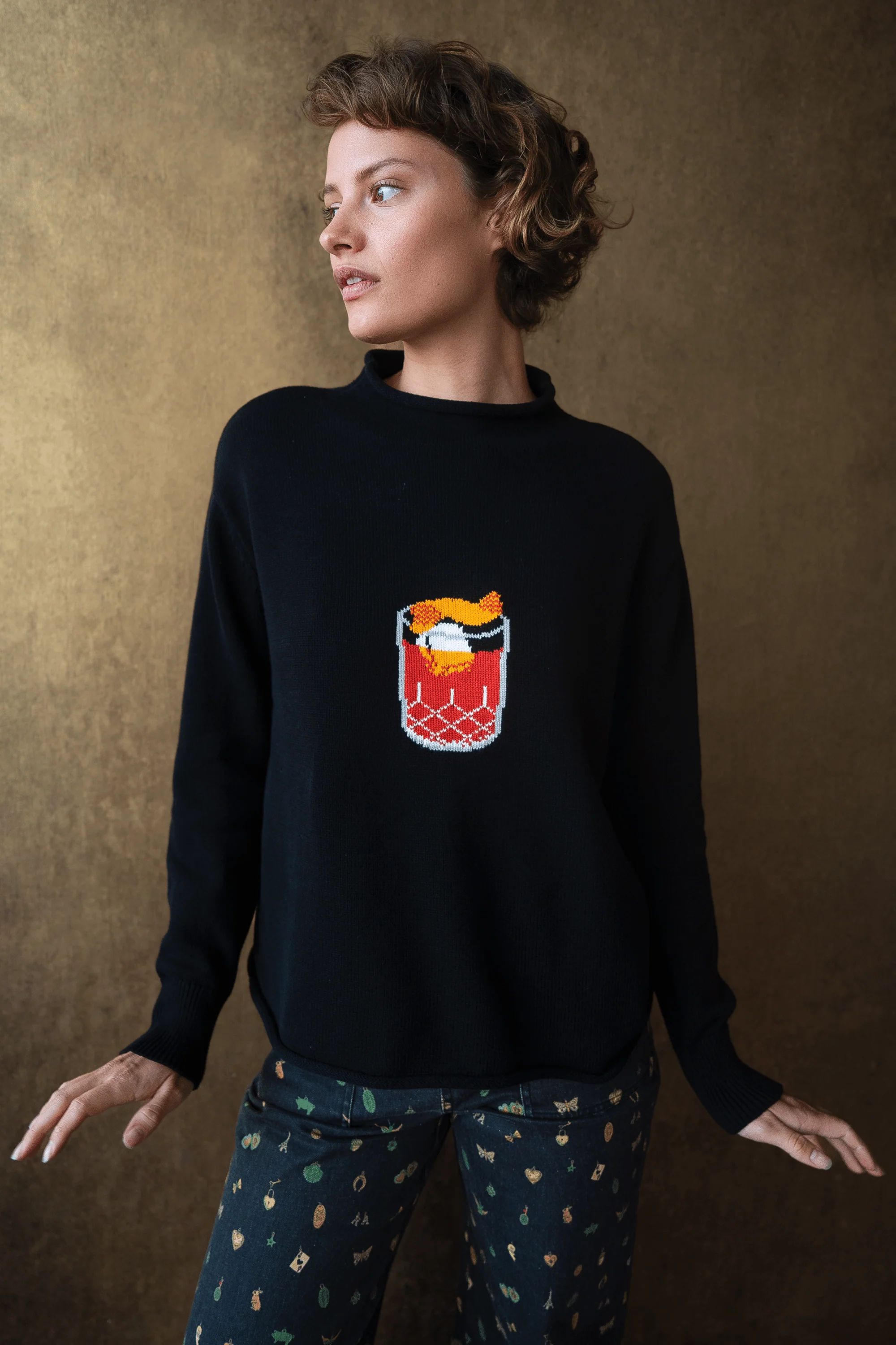 NEGRONI MOCKNECK SWEATER - Image 6