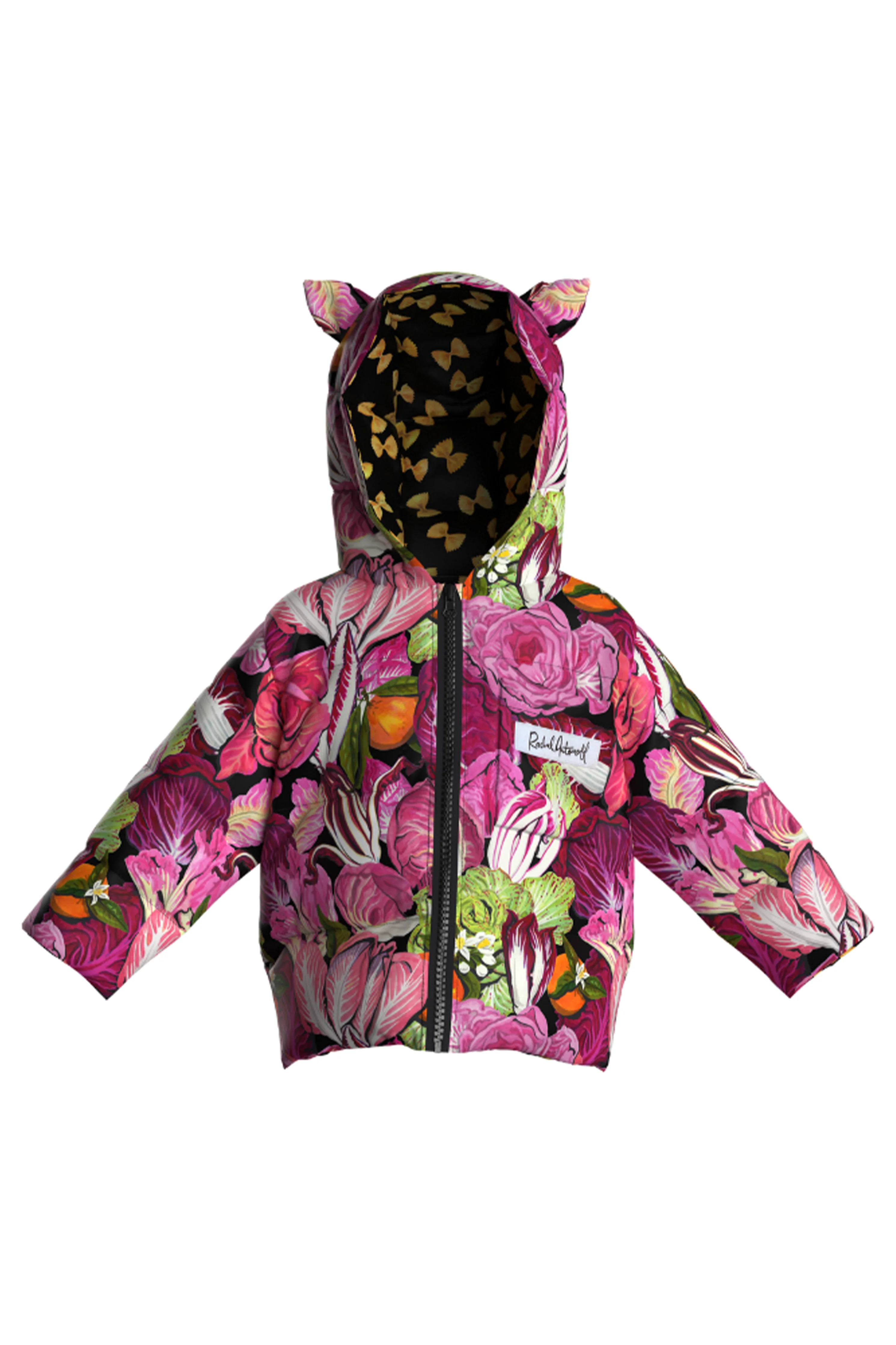 RACHEL ANTONOFF TODDLER PUFFER RADICCHIO & PASTA - Image 3