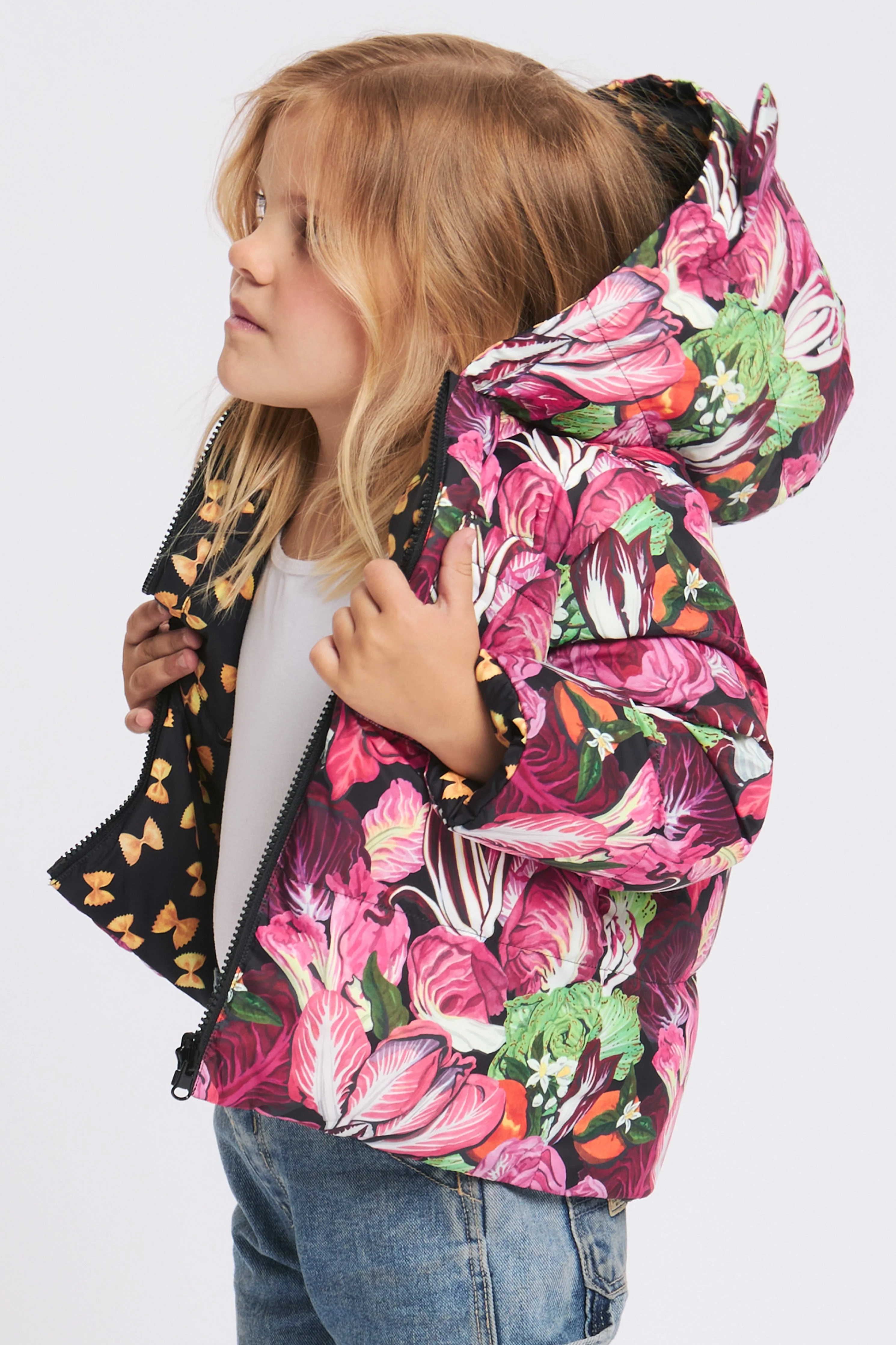 RACHEL ANTONOFF TODDLER PUFFER RADICCHIO & PASTA - Image 4