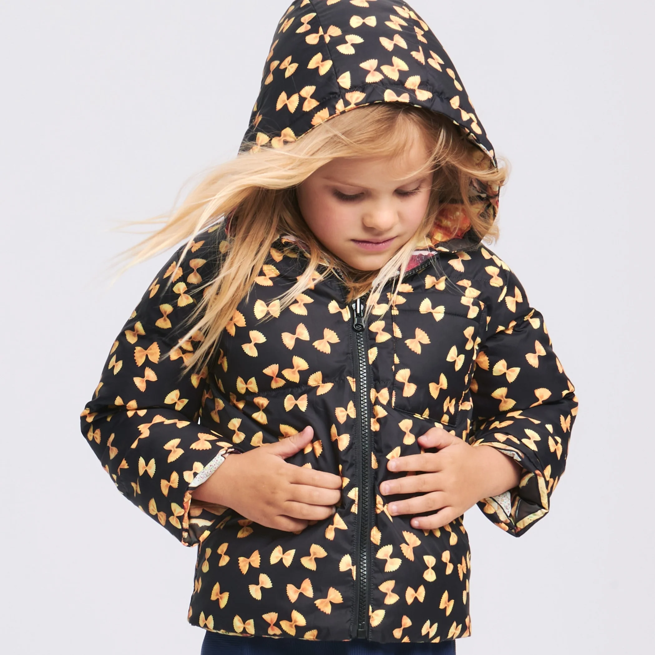 RACHEL ANTONOFF TODDLER PUFFER RADICCHIO & PASTA - Image 6