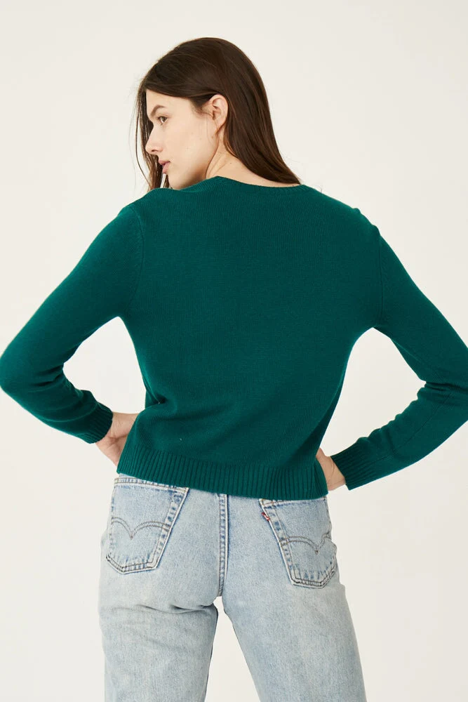 RANDY'S REPRODUCTIVE SYSTEM SWEATER EMERALD - Image 5