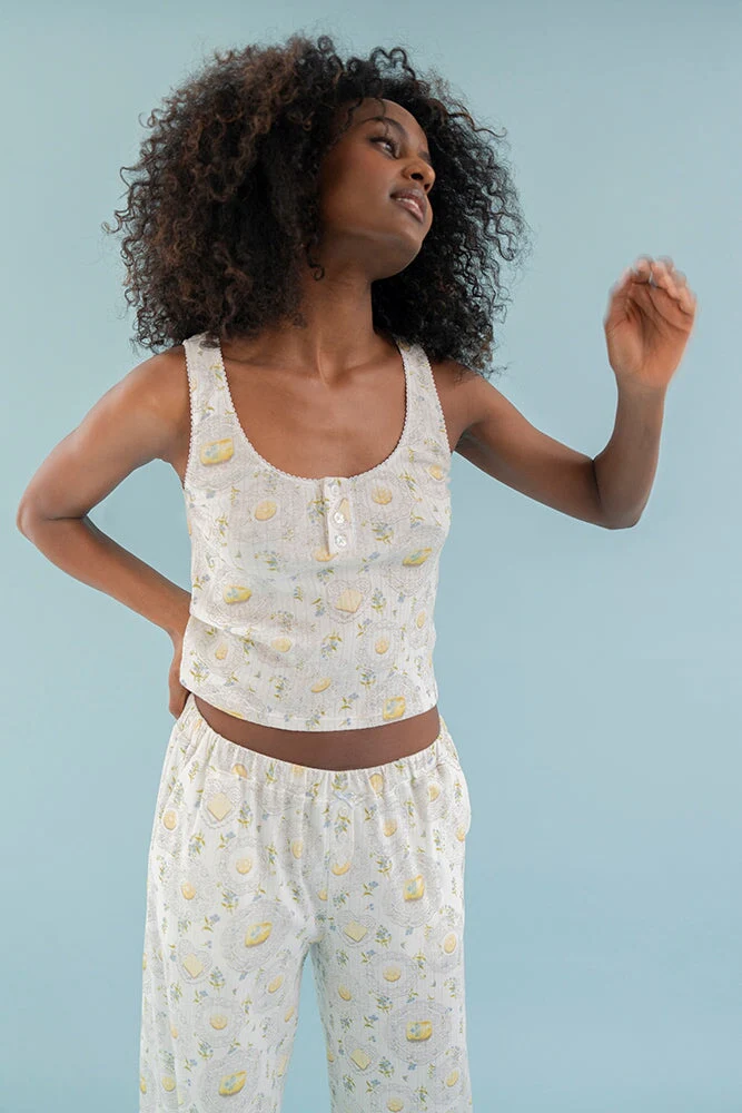 SOPHIA PJ SET BUTTER - Image 5