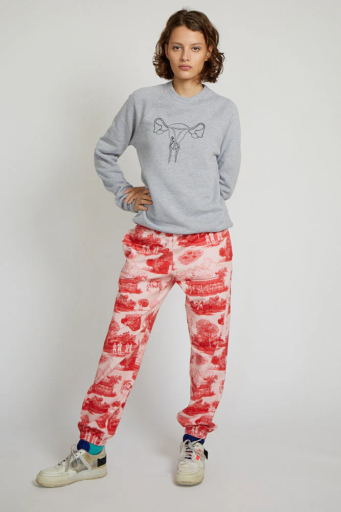 THE REPRODUCTIVE SYSTEM SWEATSHIRT ASH GREY - Image 6